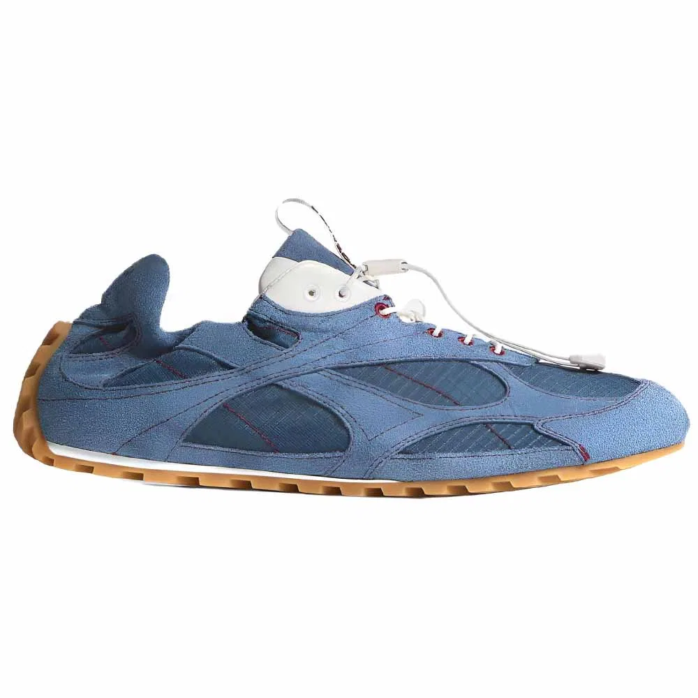 Кроссовки кэжуал Orbit Flash Low Top Bottega Veneta Venice Blue — фото 3