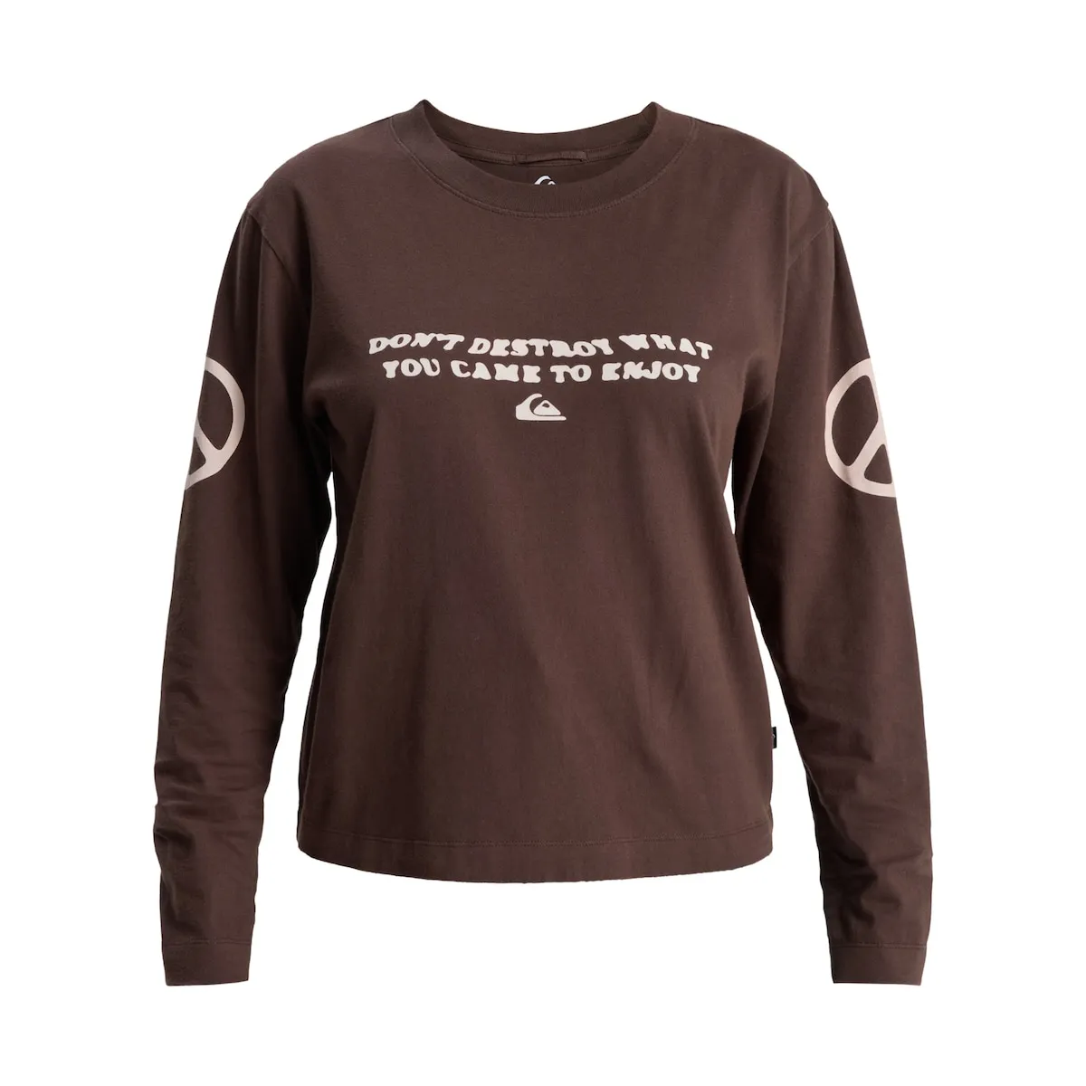 

Женская футболка Standard Quiksilver, коричневый