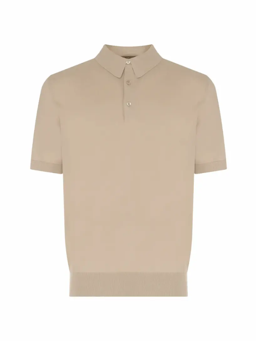 

Хлопковое поло Loro Piana, серый