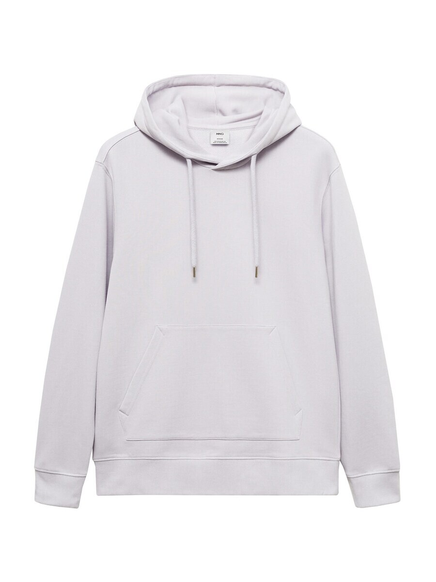 

Толстовка с капюшоном MANGO MAN Sweatshirt Bone, цвет pastel purple
