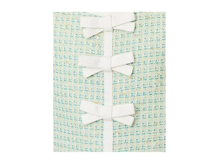 Платье A-line с бантами Mini Aria Shift Lilly Pulitzer Kids, Pistachio Macaron Alina — фото 3