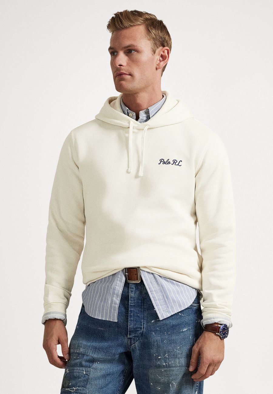 Толстовка Polo Ralph Lauren POLO BEAR FLEECE HOODIE, Nevis/Heritage Bear/Off-White — фото 3