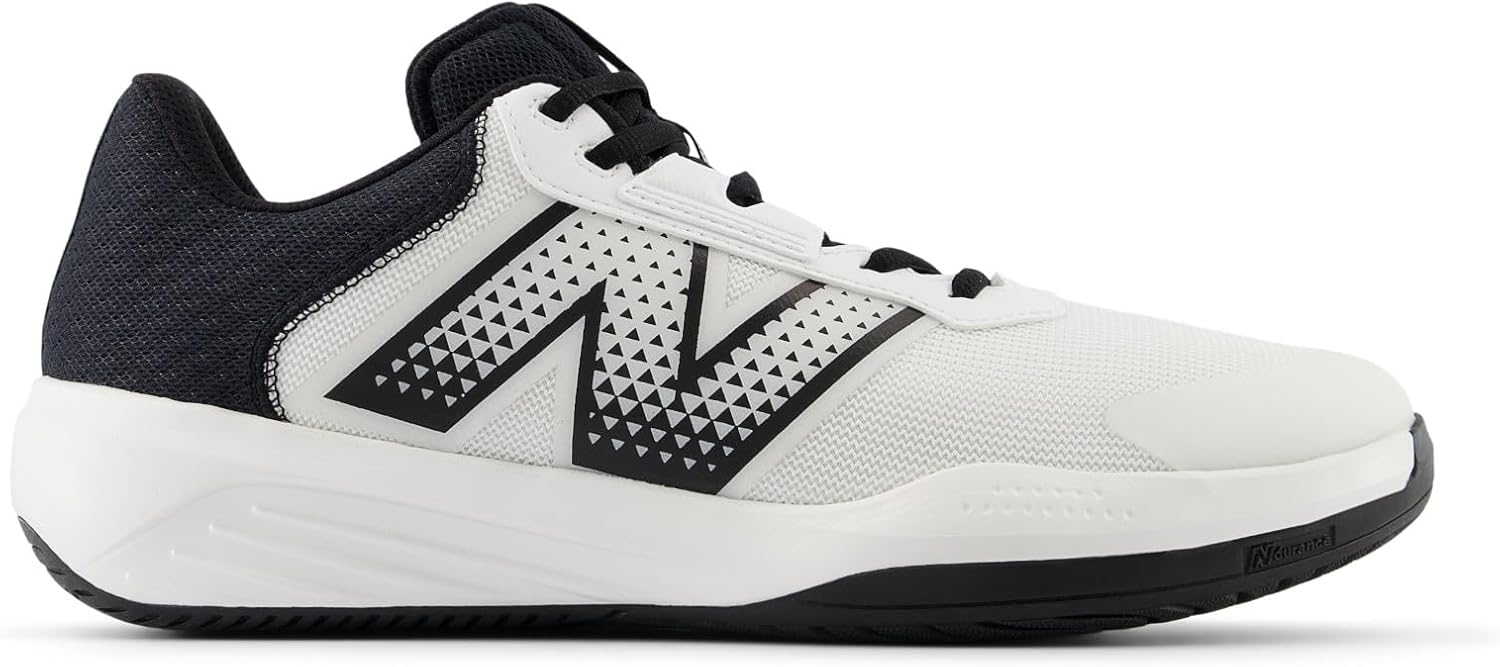 Теннисные кроссовки New Balance Mens 696 V6, White/Black — фото 2