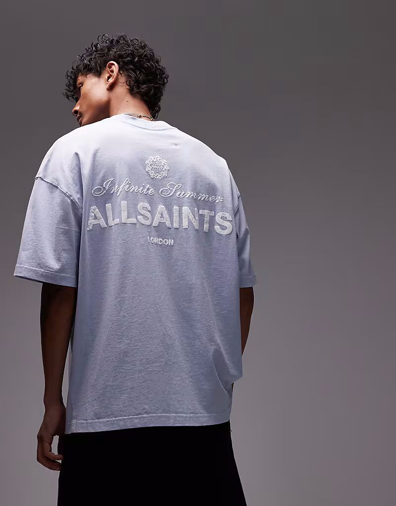 

Футболка Soleil в цвете «береговой синий» Allsaints