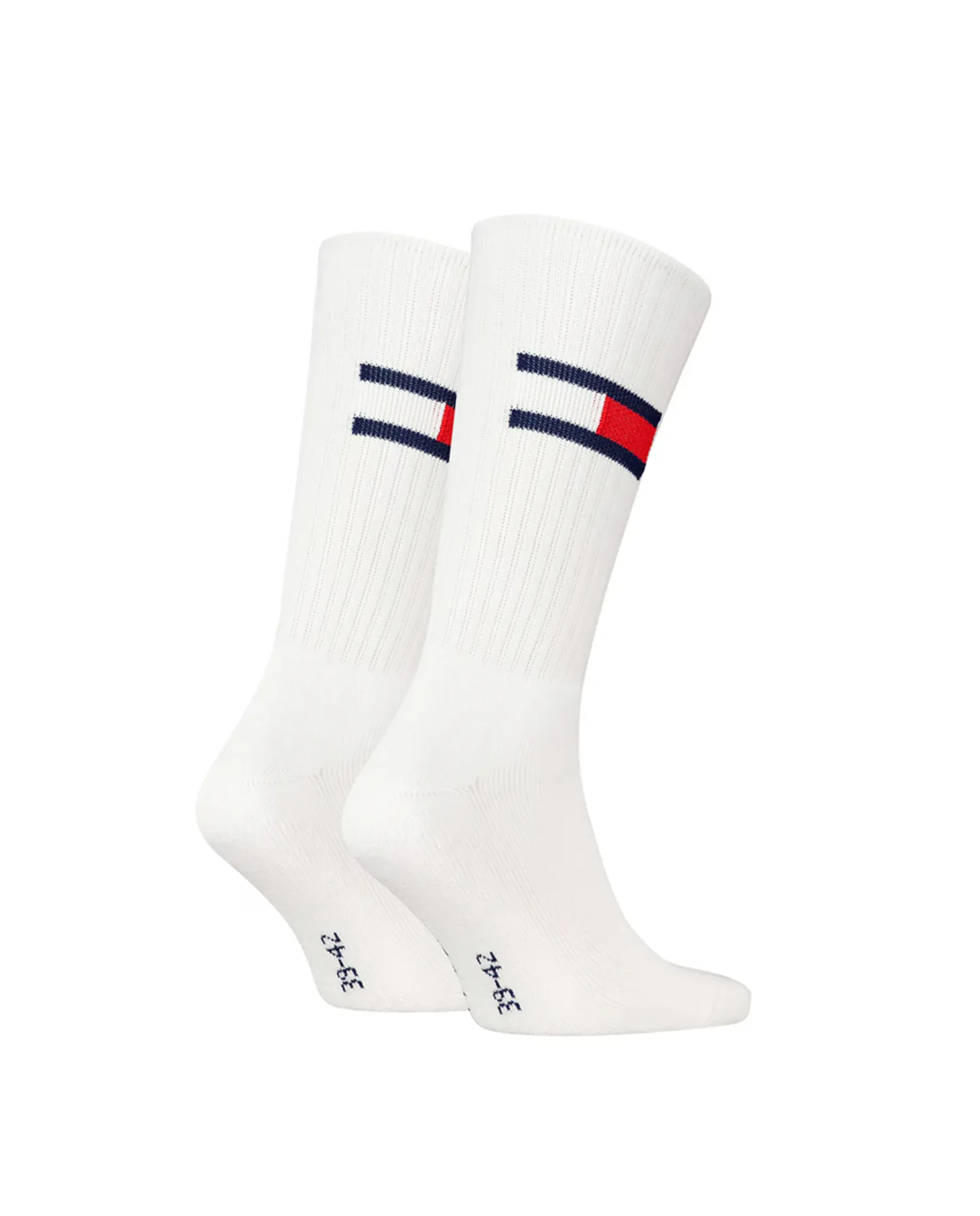 Унисекс носки средней длины Tommy Hilfiger (набор из 2 штук), белый