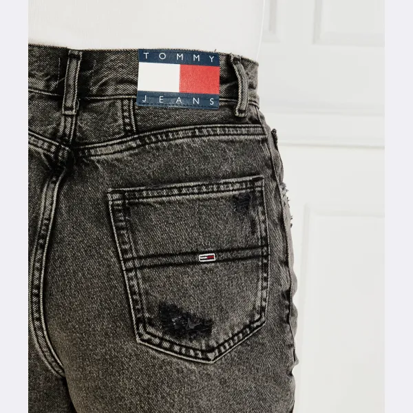 Джинсовые шорты bh0084 для мамы Tommy Hilfiger, черный — фото 4