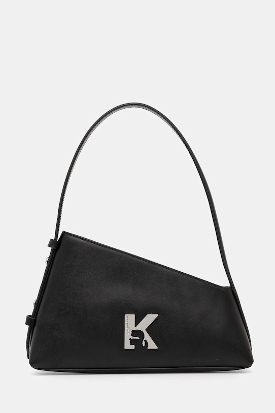 

Кожаная сумка Karl Lagerfeld Jeans, черный