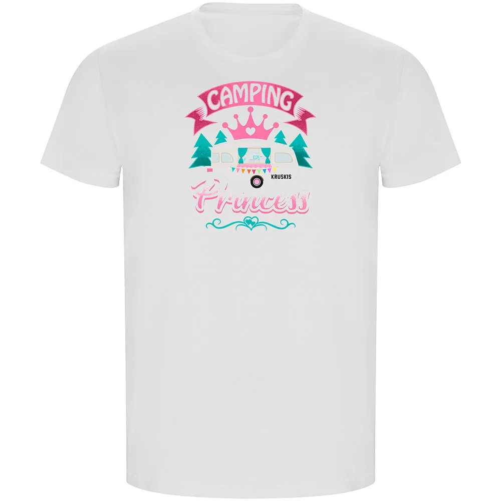 

Футболка с коротким рукавом Kruskis Camping Princess ECO, белый