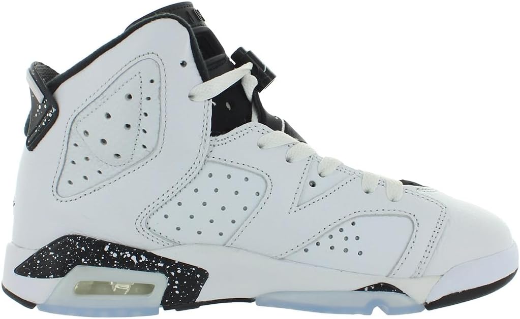 Кроссовки Nike Jordan 6 Retro для мальчиков, белый/черный — фото 2