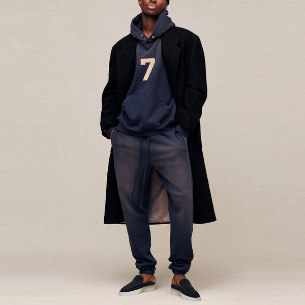 Толстовка Fear of God 7 Vintage Navy, синий — фото 3