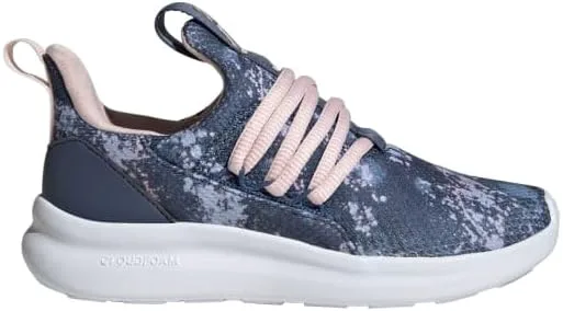 Кроссовки для детей и подростков Adidas Lite Racer Adapt 7.0 для повседневной носки и бега (для старших детей), розовый/черный — фото 2