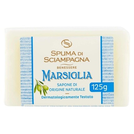 

Мыло Marsiglia натурального происхождения 125 г, Spuma Di Sciampagna