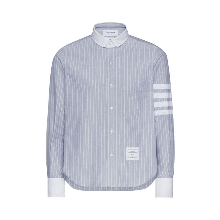 

Рубашка Thom Browne Long-Sleeve 4 Bar Shirt with Combo Collar/Cuffs/Seamed 'Blue'