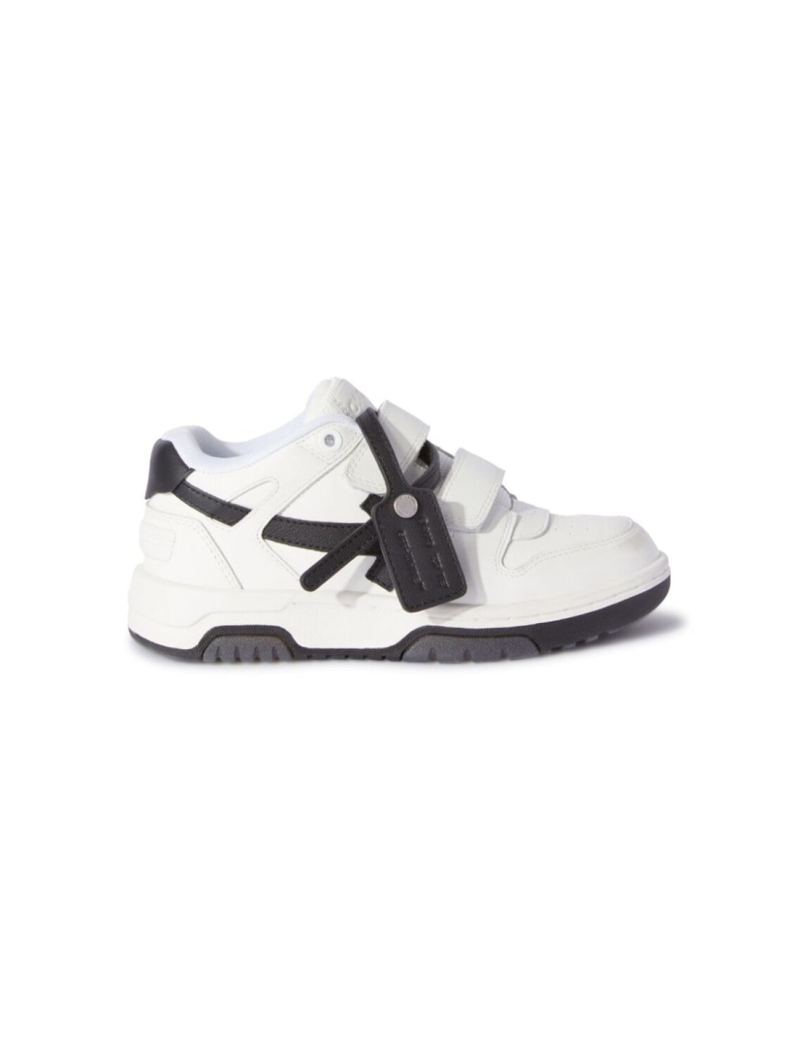 Off-White Kids кроссовки Out Of Office на липучках, белый — фото 2