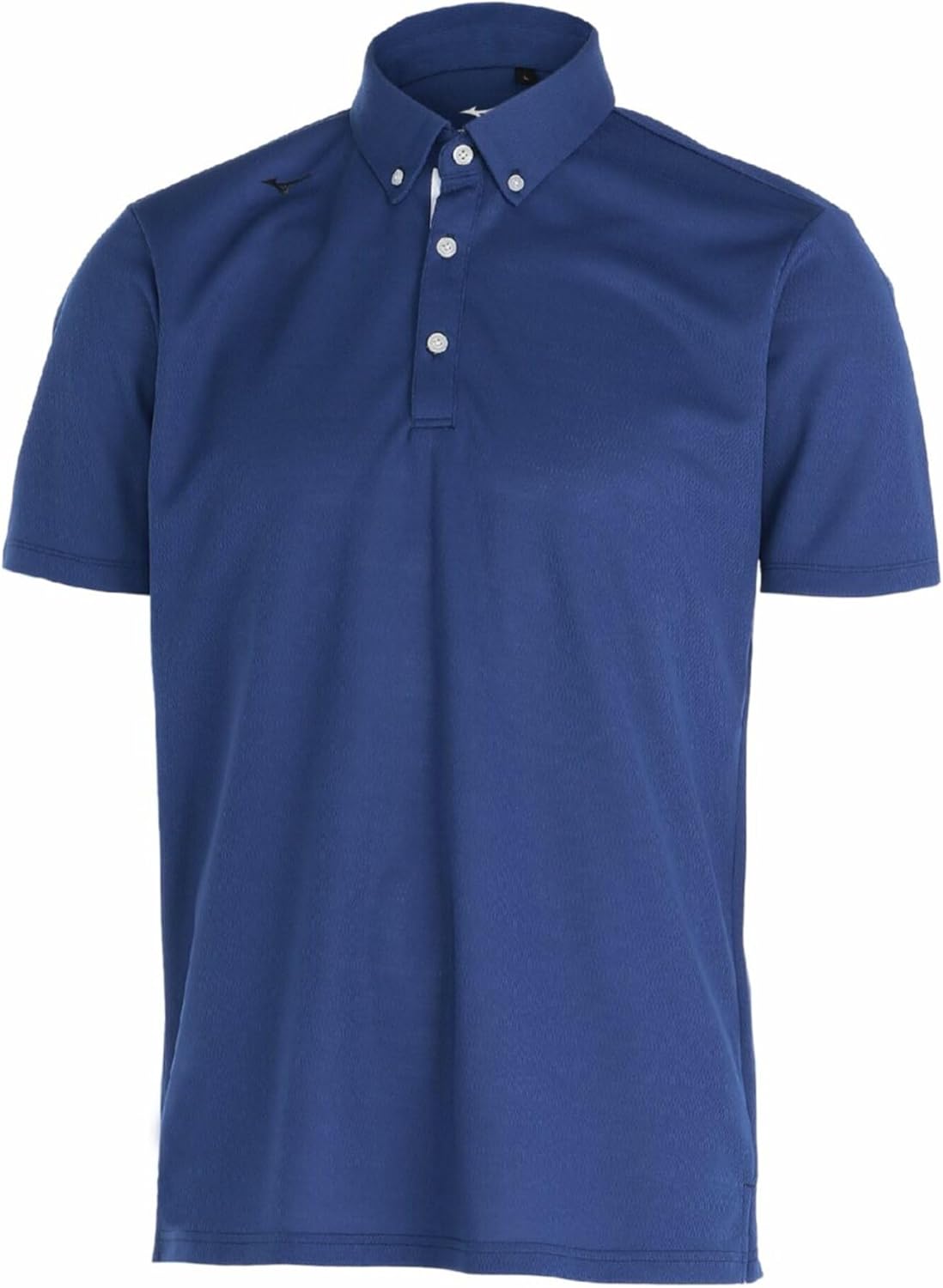 

Мужская поло-рубашка MIZUNO Pure Hyper с коротким рукавом, влагоотводящая, быстросохнущая, подходит для спорта, гольфа и повседневной носки, антибактериальная, устойчивая к запахам и пятнам (E2JAB090), синий