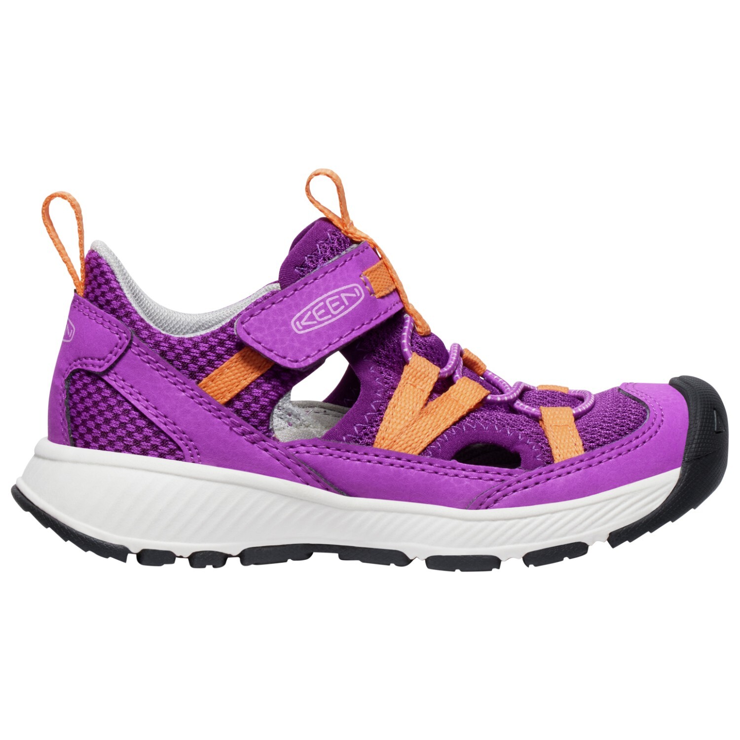 

Сандалии Keen Kid's Motozoa Sandal, цвет Willowherb/Tangerine