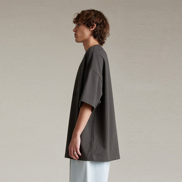 Футболка ss24 heavy jersey ss tee 'ink' Fear Of God Essentials, черный — фото 4