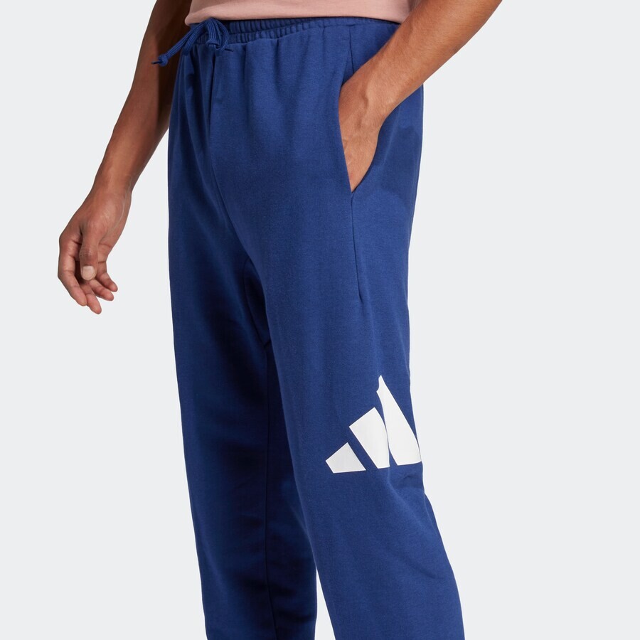 Длинные брюки ADIDAS SPORTSWEAR Tapered Workout Pants, синий — фото 4