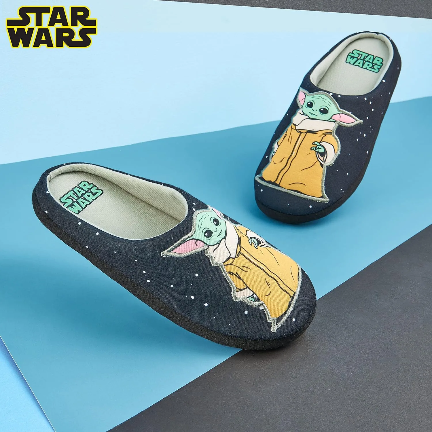 Мужские тапочки Disney Star Wars, черный — фото 2