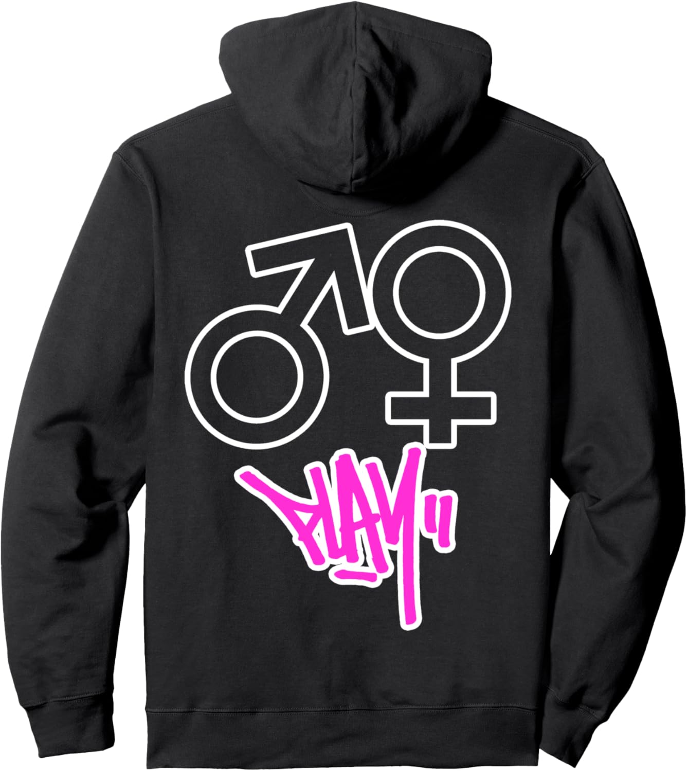 

Худи Old's Kool Play Retro Cheating Mode Street Graffiti Love Vibe Urban Attitude, черный
