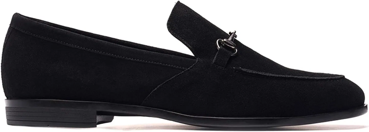 Лоферы мужские Carlos Santana Louis Bit, Black Suede — фото 2