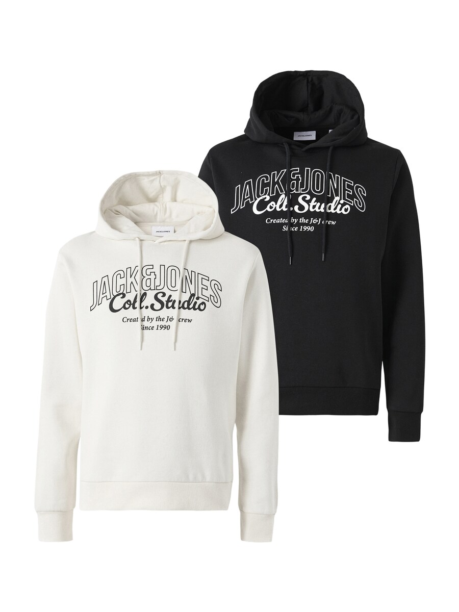 

Свитер JACK & JONES JACK & JONES JJMAKOTO, Black/White/Wool white