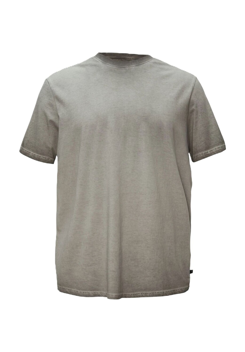 

Футболка, хлопок, мужская QS, цвет 9666 Grey/black