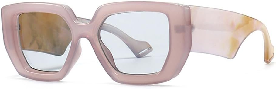 

Крупные солнцезащитные очки с заклепками, градиентными линзами и защитой от УФ-излучения UV400, для мужчин и женщин, для занятий спортом на открытом воздухе и путешествий UYPTK, Purple Light Gray