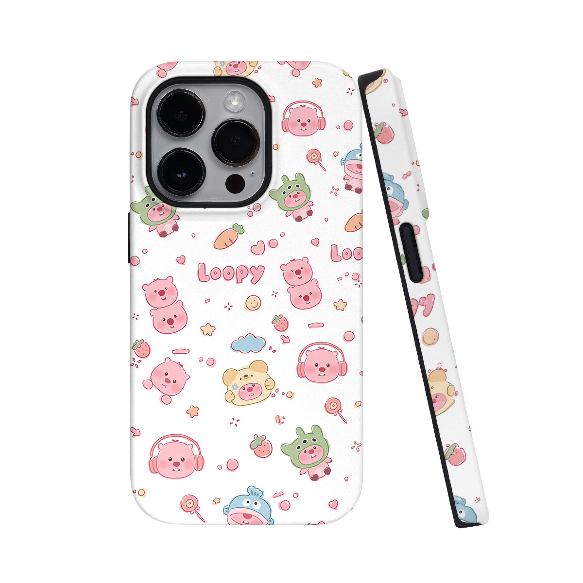 

Чехол для телефона Vicy, Mini Pig 2-in-1 Anti-Fall Shell