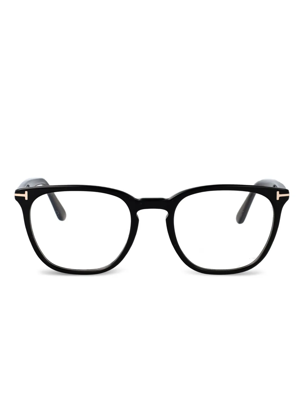 

Очки в квадратной оправе TOM FORD Eyewear, черный