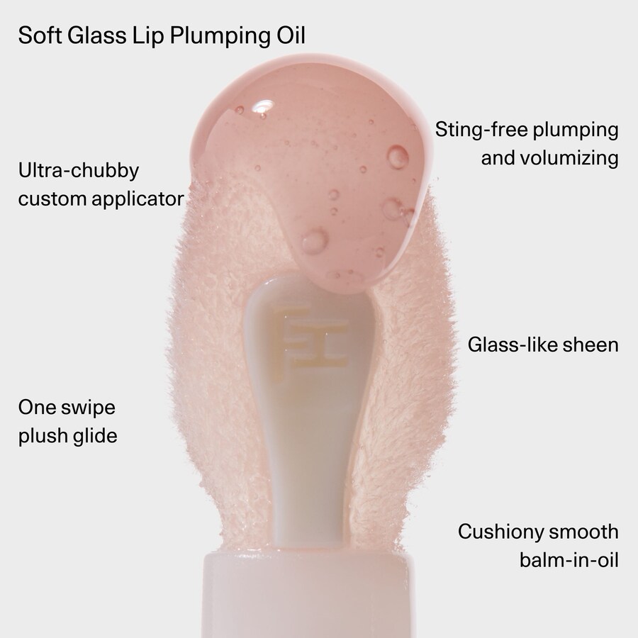 Блеск для губ Soft Glass Lip Plumper Oil Fara Homidi, .27 fl oz/8 ml, Pomme — фото 4