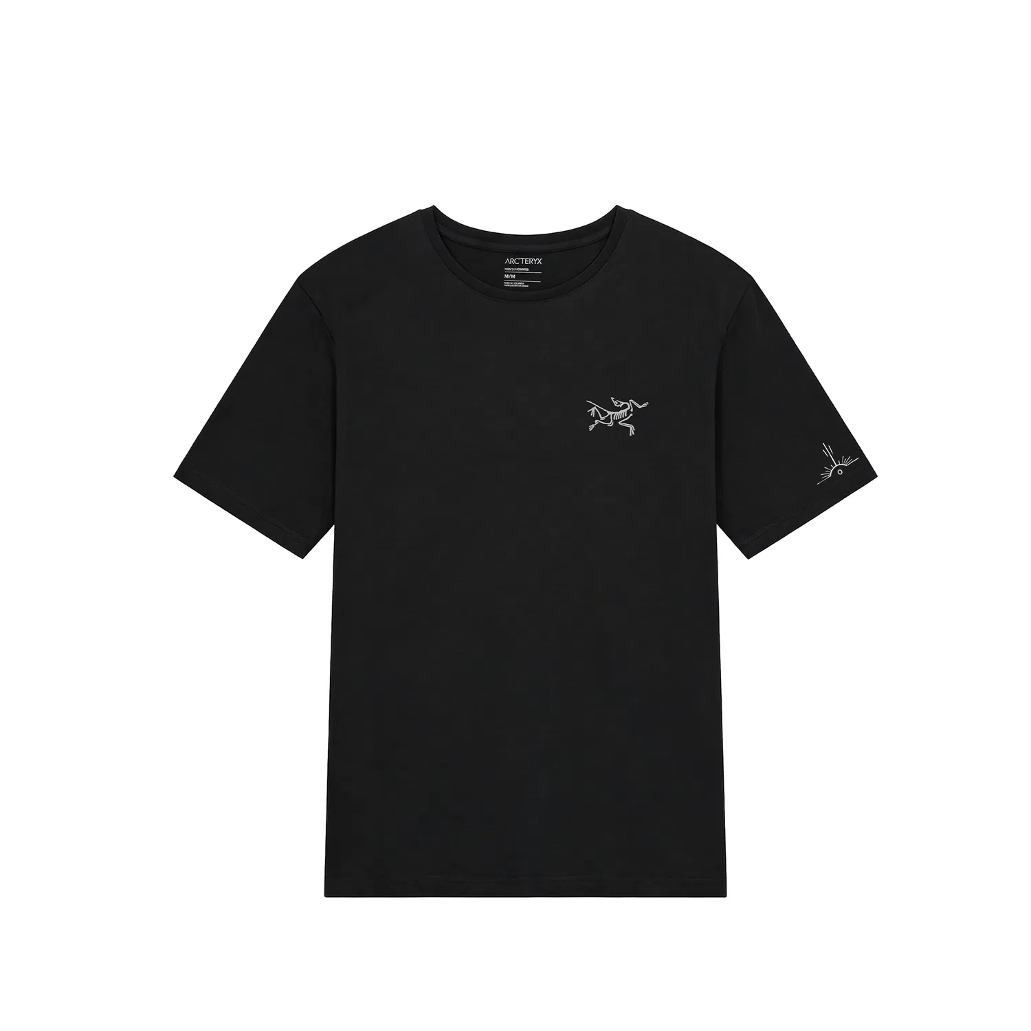 Футболка хлопковая Kragg Arcteryx черная