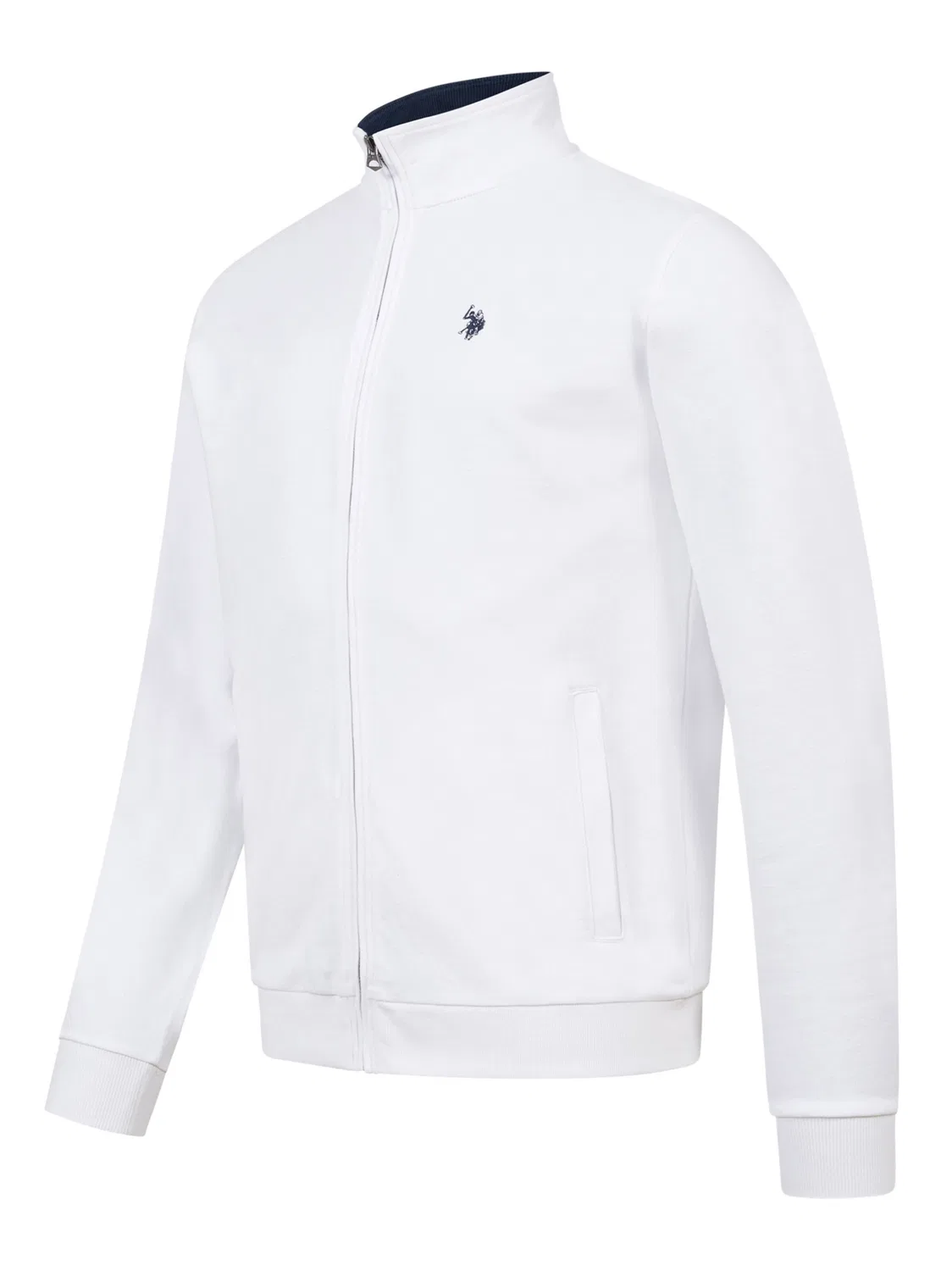 Толстовка на молнии U.S. Polo Assn., White — фото 2