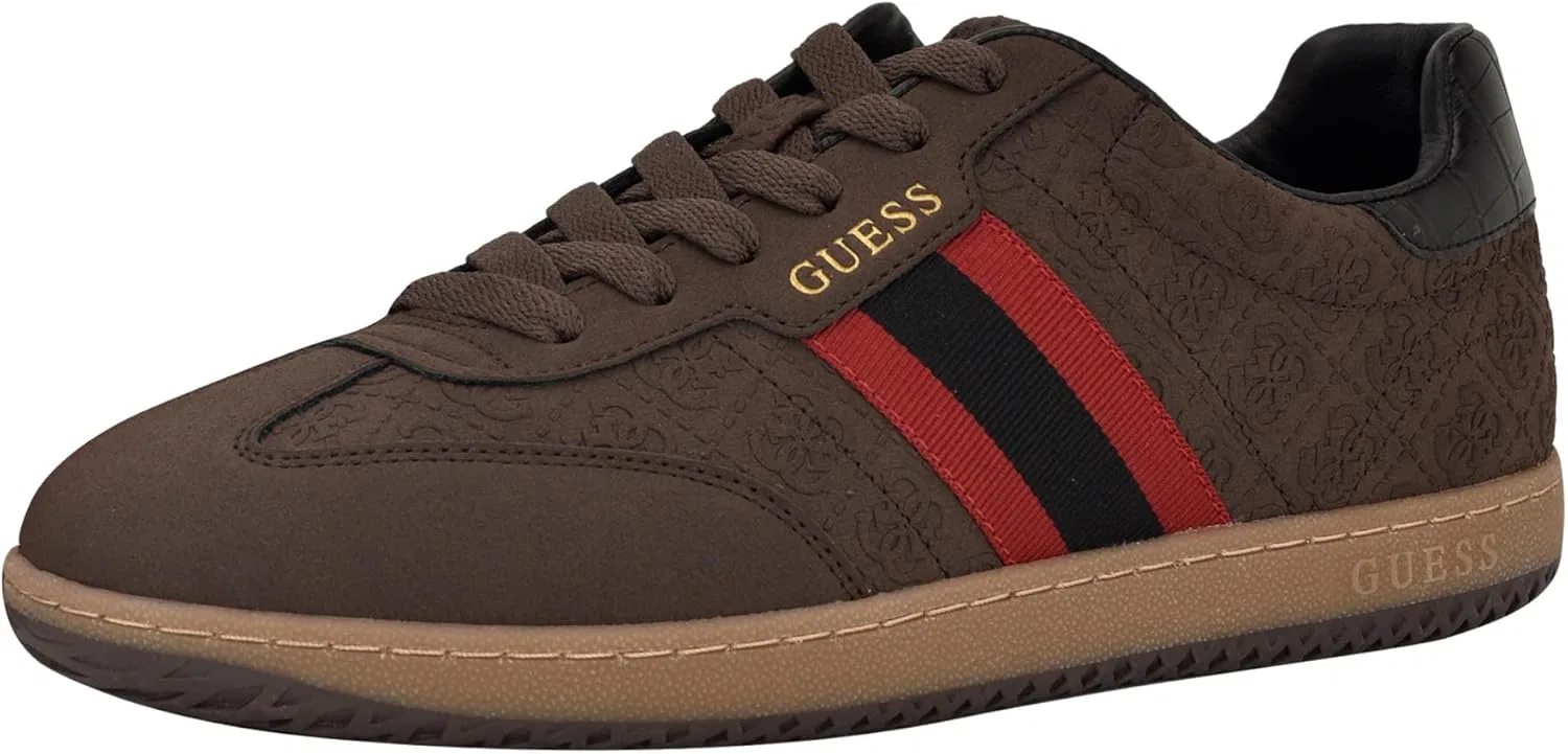 Мужские кроссовки Guess Kloane, Dark Brown Logo Multi 200