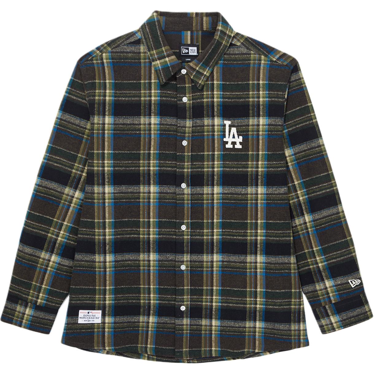 

New Era Рубашка унисекс зеленая