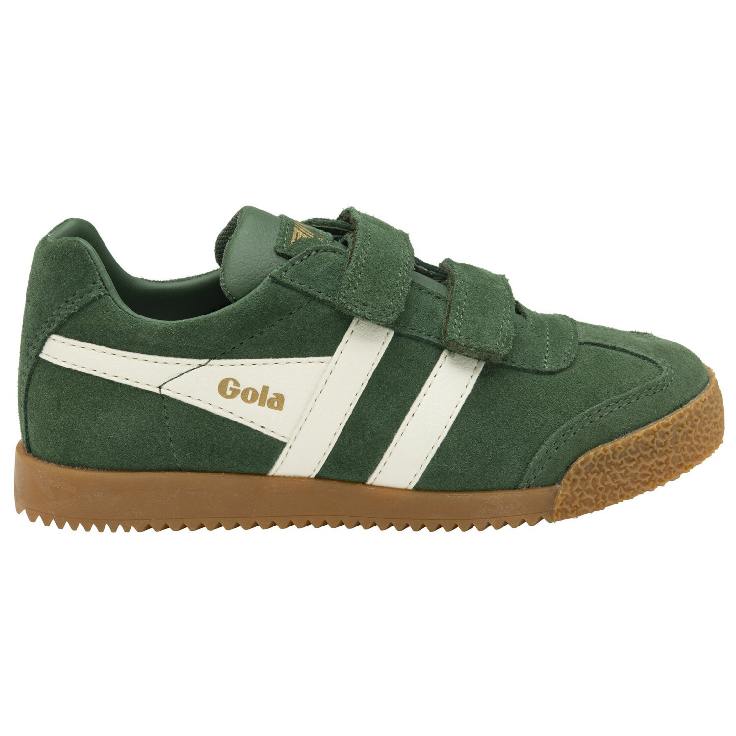

Кроссовки Gola Kid's Harrier VC, цвет Evergreen/Off White