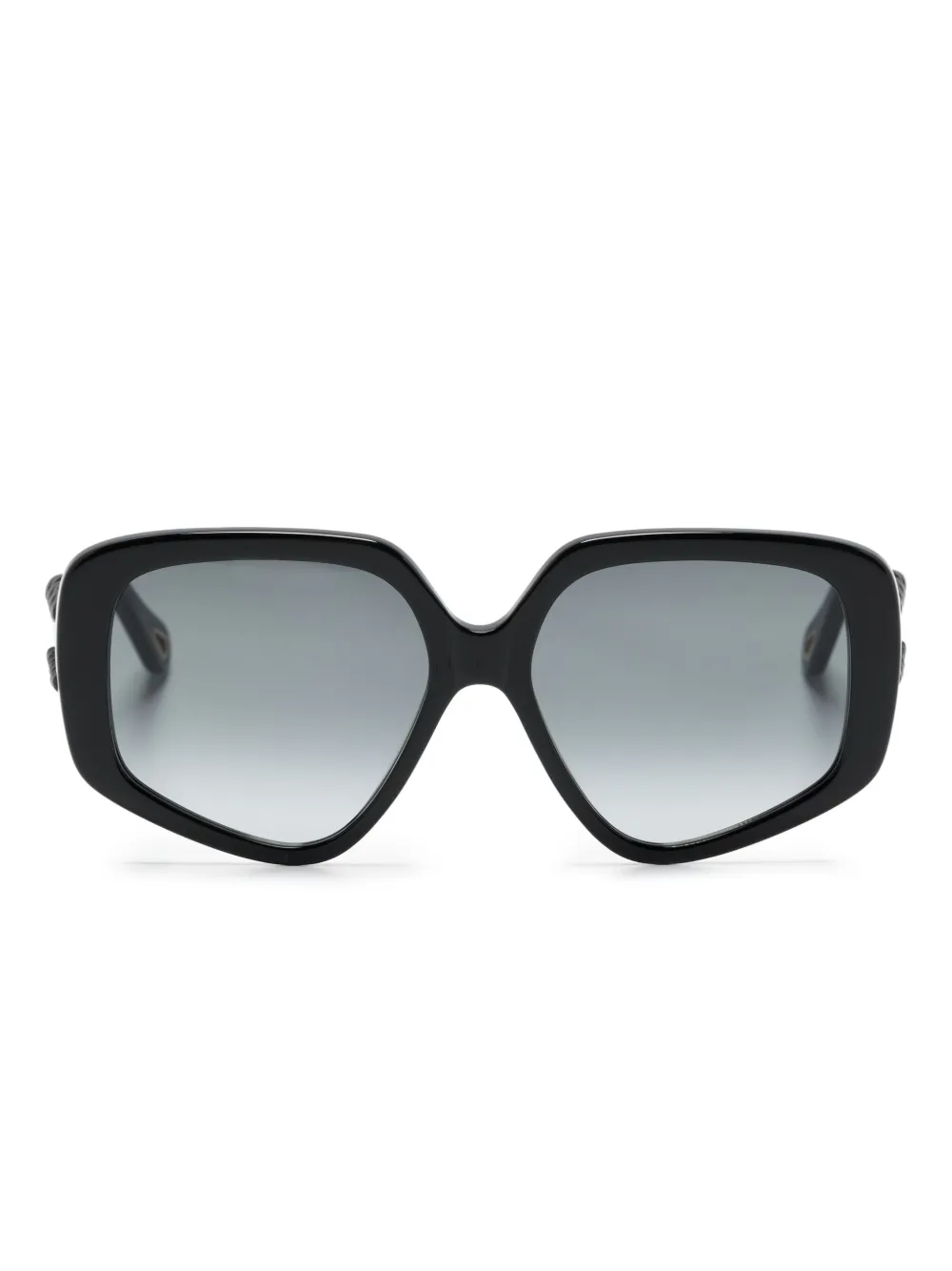 

Солнцезащитные очки Mony в геометричной оправе Chloé Eyewear, черный