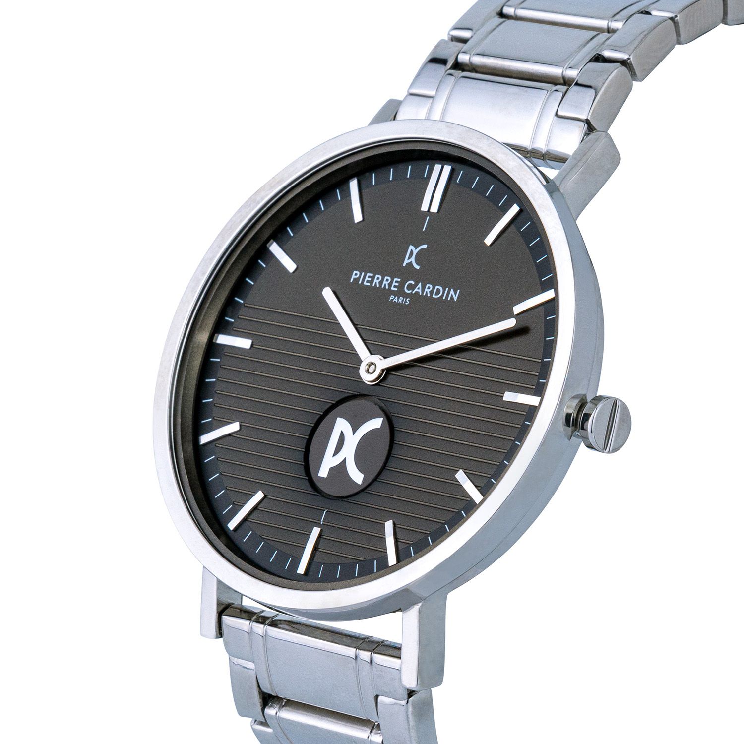

Серебряные мужские часы Pierre Cardin