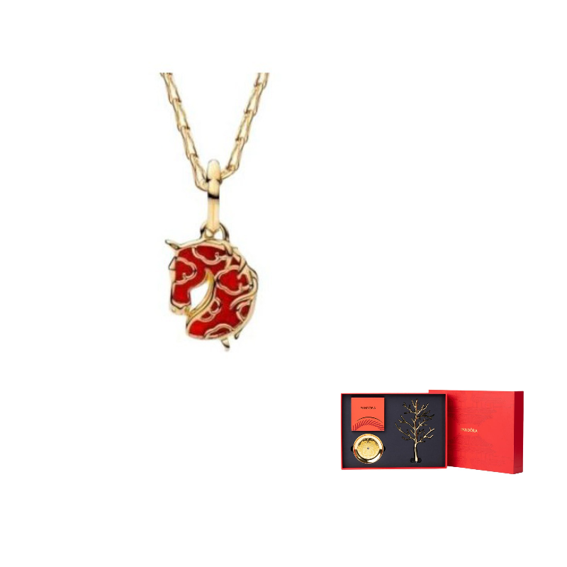 

Колье для женщин Pandora, red