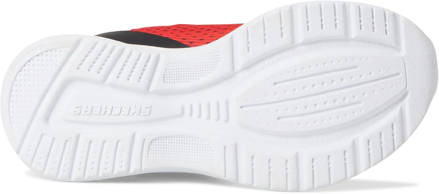 Кроссовки Skechers для мальчиков Microspec Max Advance-Squad-p, красный/черный — фото 3