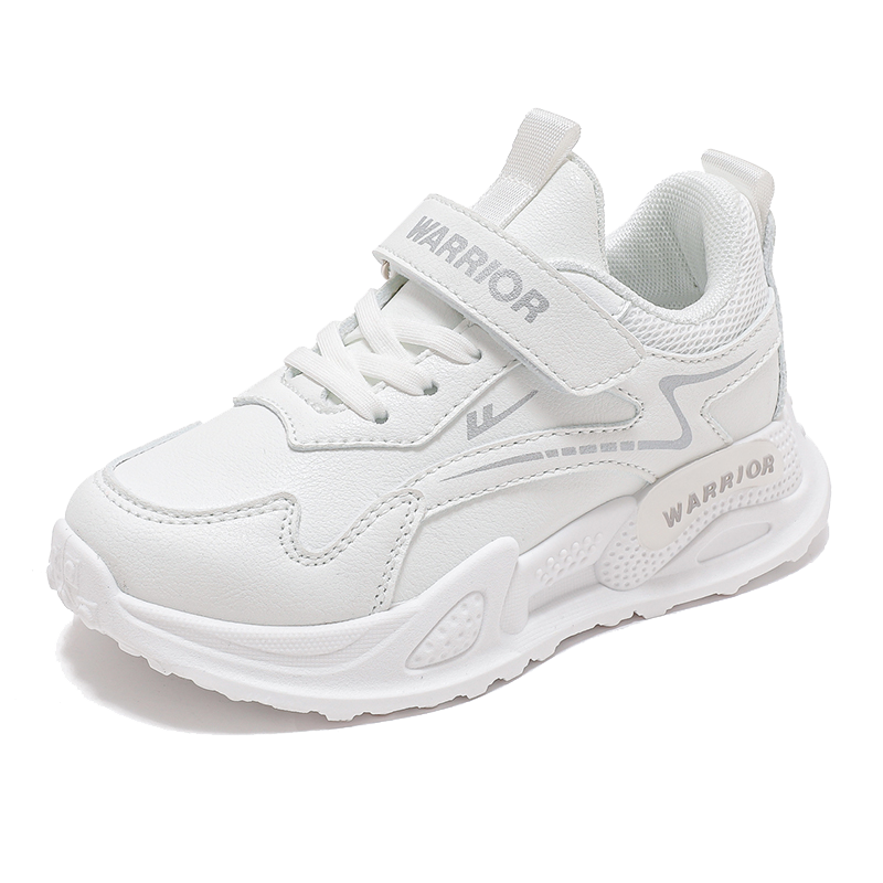 

Детские кроссовки Athletic Shoes Slip Resistant Breathable Lightweight Cushioning Low top Casual WARRIOR, белый