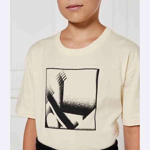 Футболка свободного кроя Calvin Klein, желтый — фото 4