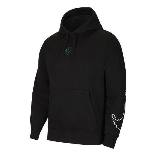 

Толстовка Nike Sportswear Club Fleece Pullover Hoodie 'LOL Black', черный