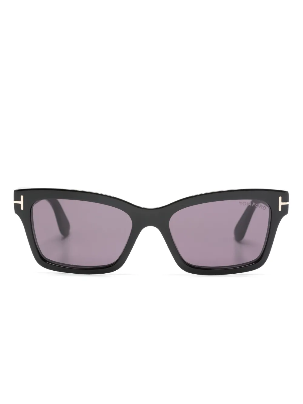 

Солнцезащитные очки Mikel в квадратной оправе TOM FORD Eyewear, черный