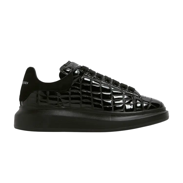 

Кроссовки Alexander McQueen Alexander McQueen Oversized Sneaker 'Black Crocodile', черный