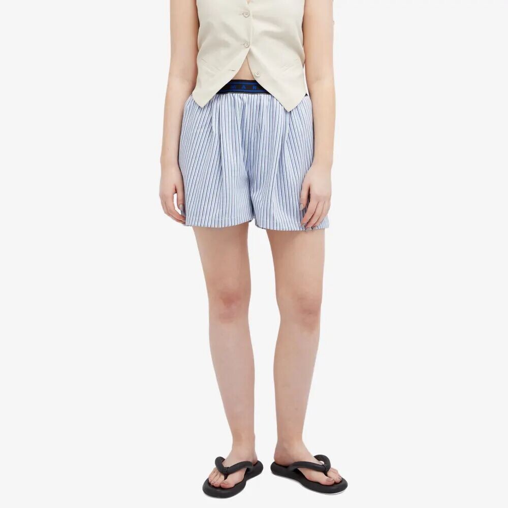 

Marni Шорты с логотипом, синий