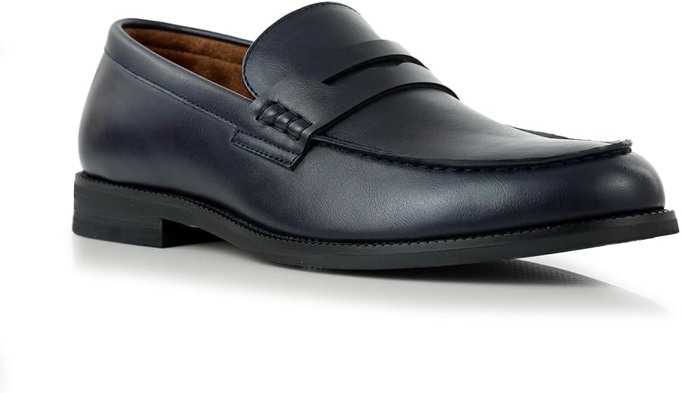 

Коллекция мужских лоферов Ferro Aldo, Классические слипоны-пенни и мокасины для вождения для повседневной и нарядной одежды, синий