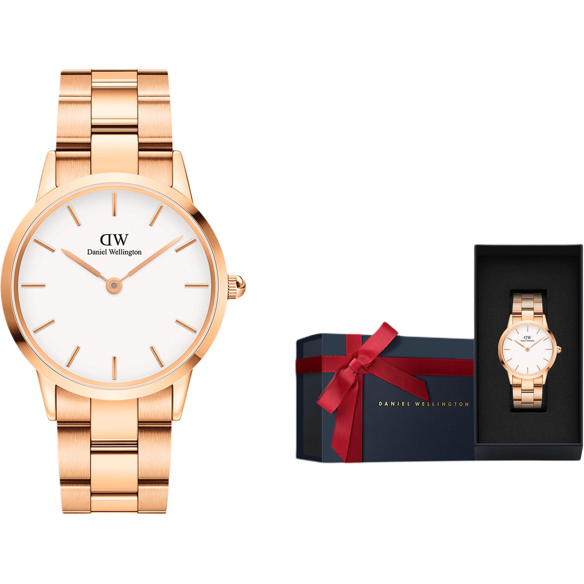 

Даниэль Веллингтон Студия Люминэ 28 мм DW/DanielWellington, 36MM - розовый золотой белый Dial Stainless Steel