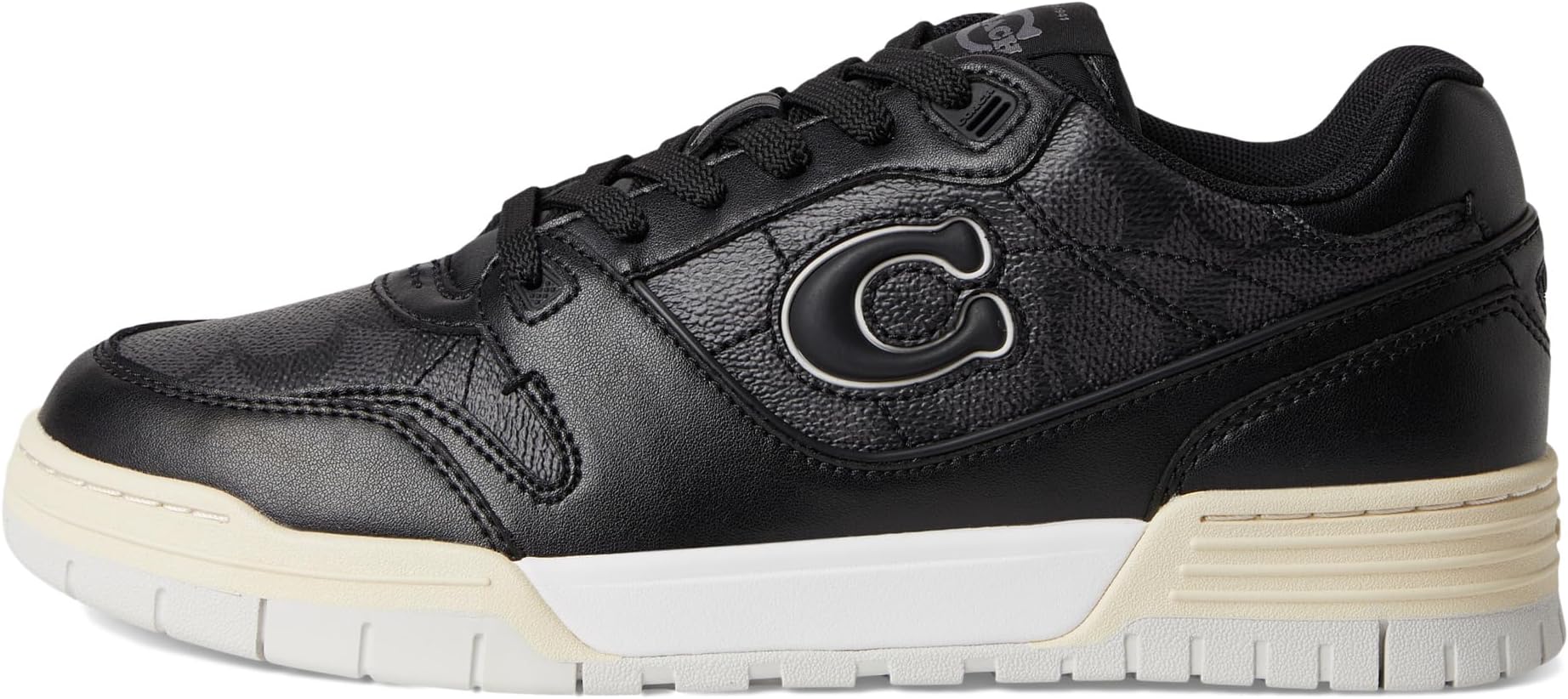 Кроссовки COACH Soho Sneakers with Signature Canvas, цвет Charcoal/Black — фото 4