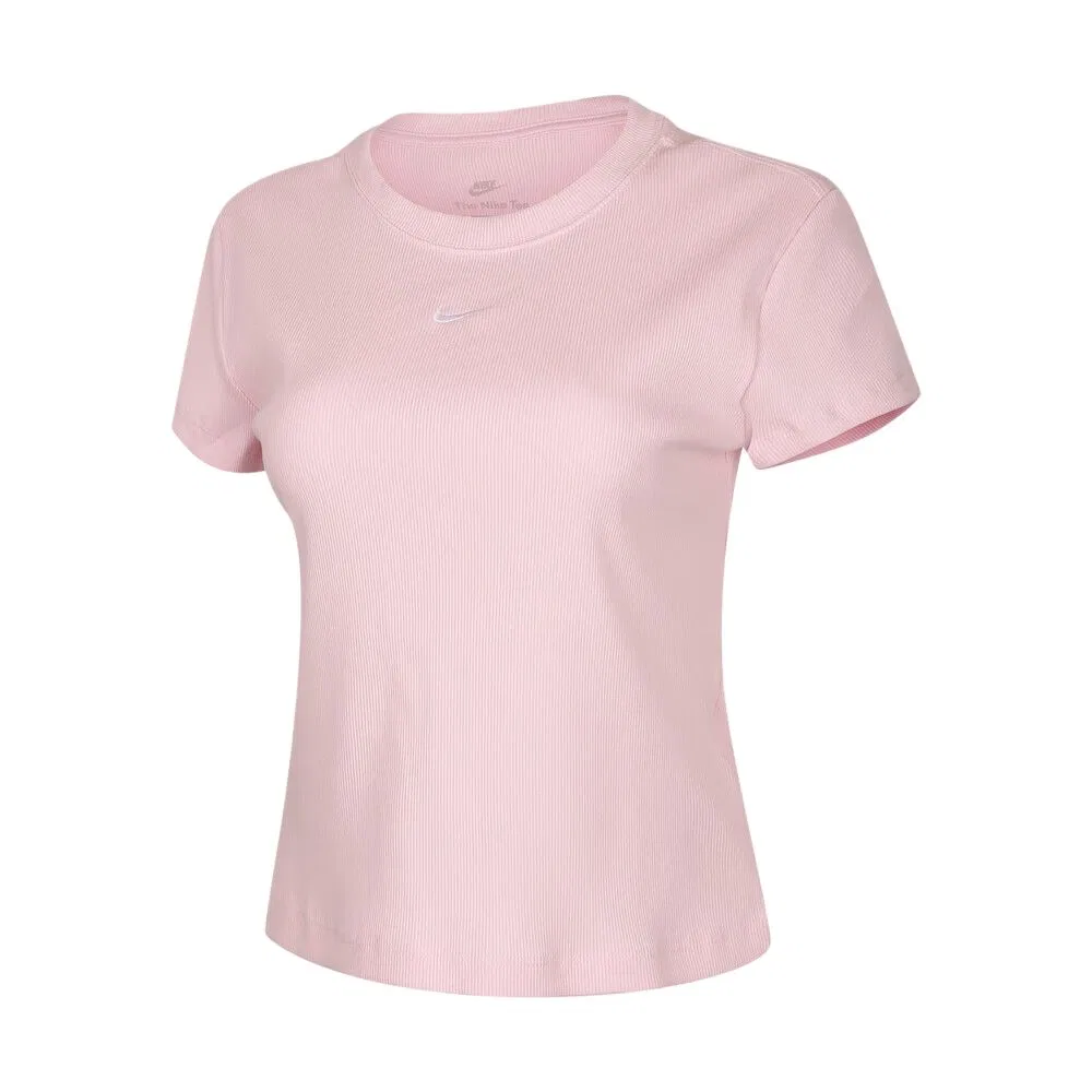 Футболка женская Pink Crew Neck Moderate Nike